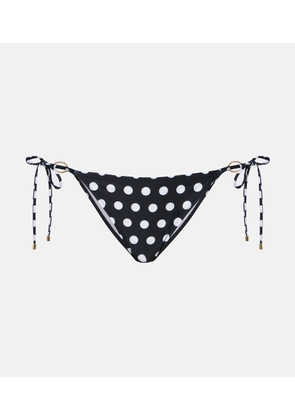 Alexandra Miro Alex polka-dot bikini bottoms