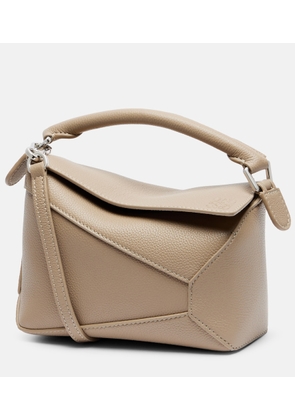 Loewe Puzzle Edge Mini leather top-handle bag