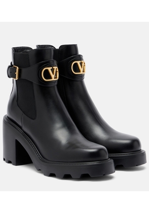 Valentino Garavani Beatle VLogo leather ankle boots