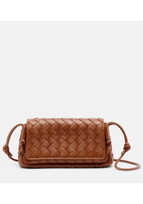 Bottega Veneta Notturno Intrecciato leather crossbody bag