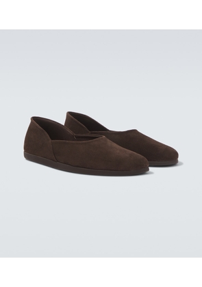 Stoffa Suede slip-on shoes