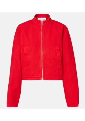 Alaia Round denim jacket