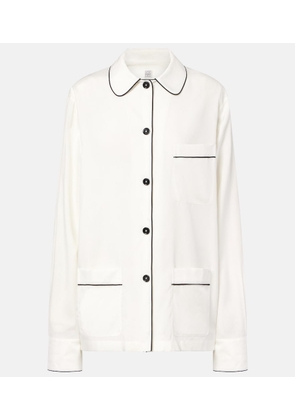 Toteme Oversized silk shirt