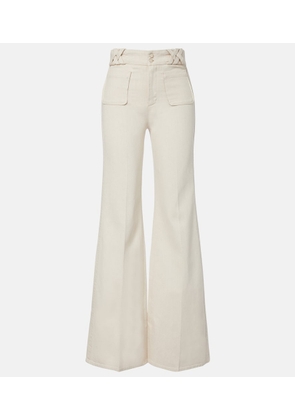 Dorothee Schumacher Summer Of Love cotton and linen wide-leg pants
