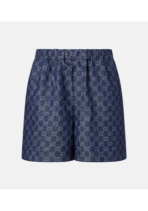 Gucci GG denim shorts