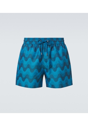 Frescobol Carioca Rio printed swim trunks