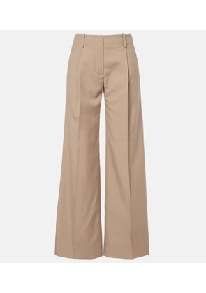 Proenza Schouler Halima wool-blend gabardine wide-leg pants