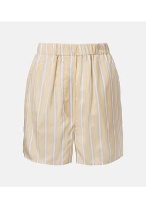 The Frankie Shop Lui striped shorts