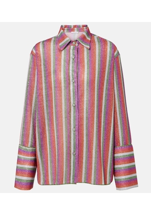 Oseree Lumiere striped shirt