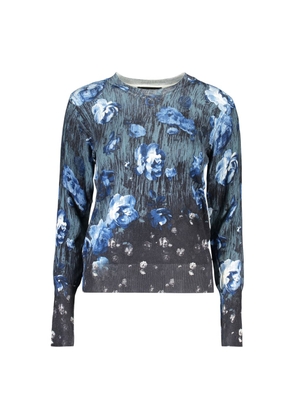 Desigual Blue Viscosa Women Sweater - S
