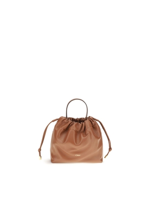 Chloé Brown Lamb Ovis Aries Aries Shoulder Bag