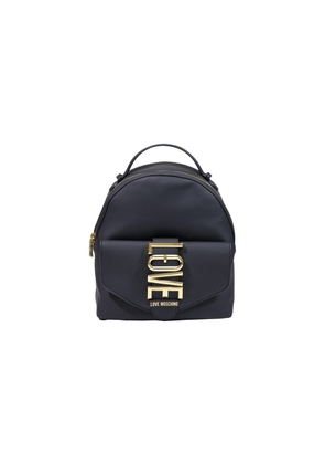 Love Moschino Black Polyethylene Backpack