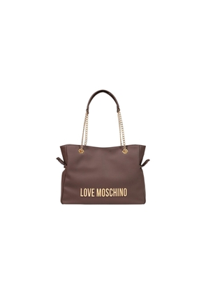 Love Moschino Brown Polyester Handbag