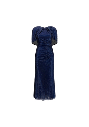 Self-Portrait Blue Polyester Cocktail Dress - 10