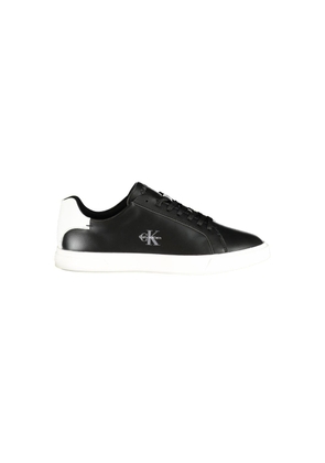Calvin Klein Black Polyurethane Womens Sneaker - EU37/US7