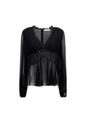 Zimmermann Black Viscose Blouse - 4