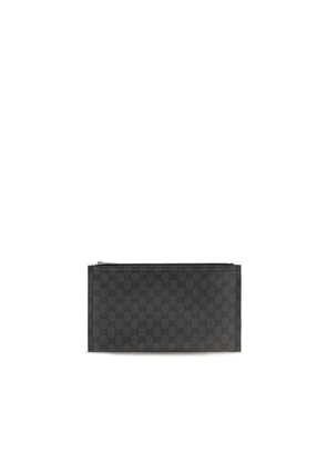 Gucci Black Fabric Clutch Bag