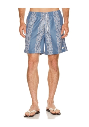 Bather Coral Fiesta Printed Swim Trunks in Multi. Size M. Also in L, XL/1X.