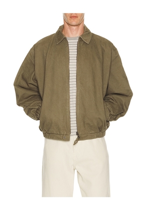 DRMERS CLUB Collared Jacket in Green. Size S. Also in M, L, XL/1X.