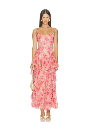 ASTR the Label Livia Dress in Pink. Size XS. Also in S, M, L, XL.