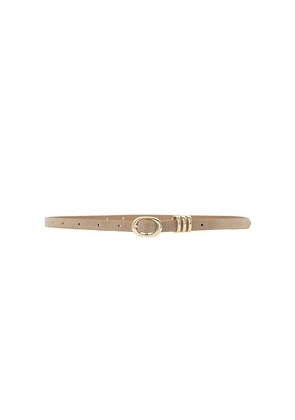 Ettika Classic Skinny Belt Belt in Tan. Size XS. Also in S, M, L.