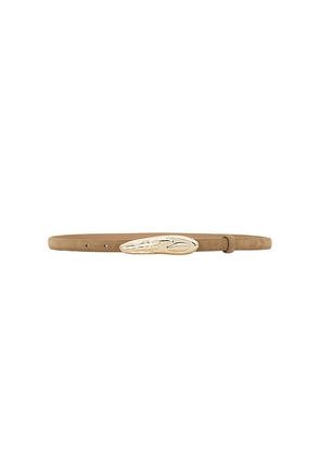 Ettika Liquid Luxe Belt in Tan. Size S. Also in M, L.