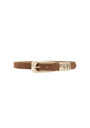 Ettika Metal Core Belt in Brown. Size S. Also in M, L.