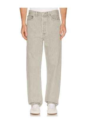 AGOLDE 90's Jean in Grey. Size 29. Also in 30, 31, 32, 33, 34, 36.