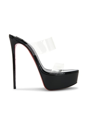 Christian Louboutin Just Nothing Alta 150 Sandal in Black - Black. Size 39.5 (also in 37).