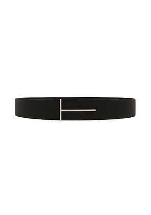 TOM FORD Soft Grain Leather Reversible Slim T Belt 38 Mm in Brown & Black - Brown. Size 105 (also in 85, 95, 100).