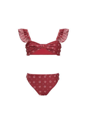DEVON WINDSOR Kids The Tate Set in Red. Size 1-2yr. Also in 3-4yr, 5-6yr.