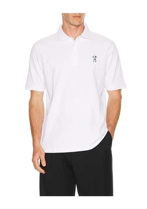 Eastside Golf Core Pique Polo in White. Size S. Also in M, L, XL/1X.