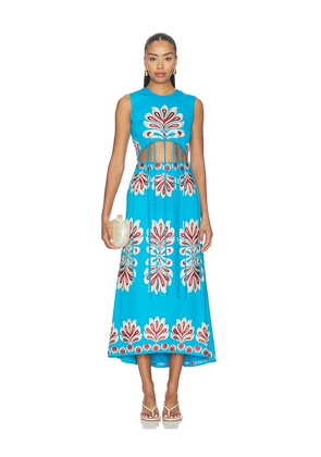 Alexis Leontine Top in Blue. Size XS. Also in S, M, L.