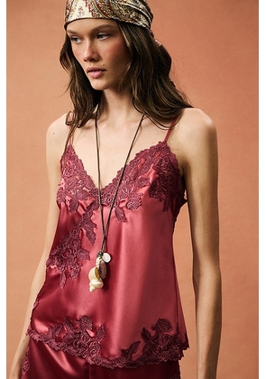 By Malene Birger for FWRD Madeleine Cami Top in Raspberry - Pink. Size 34 (also in 38, 36, 40).
