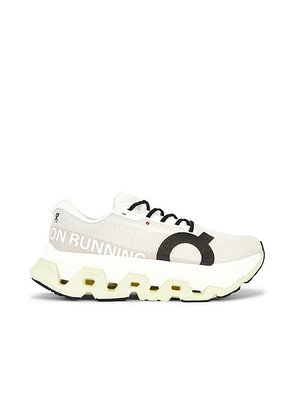 On Cloudmonster 3 Hyper in Ivory & Linen - Ivory. Size 8 (also in 7, 7.5, 8.5, 9, 9.5, 10, 10.5, 11, 11.5, 12, 13).