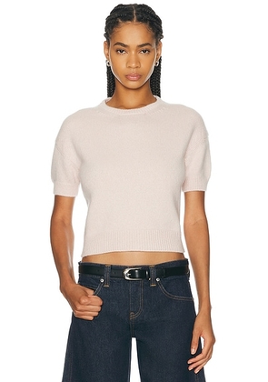 KHAITE Golden Cashmere Sweater in Dusty Rose - Pink. Size S (also in XS, M, L).