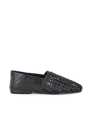 Staud Marty Flat in Black - Black. Size 39.5 (also in 36, 36.5, 37, 37.5, 38, 38.5, 39, 40, 41).
