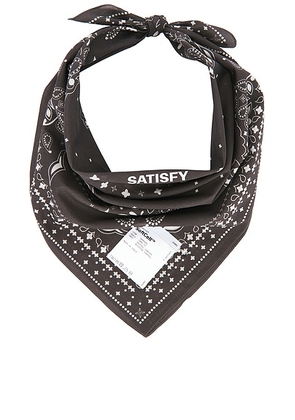Satisfy Softcell Bandana in Dark Shadow - Brown. Size all.
