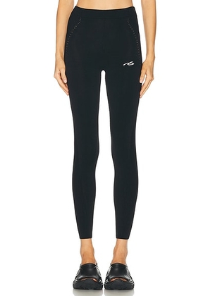 Balenciaga Athletic Legging in Black - Black. Size S (also in XS, M, L).