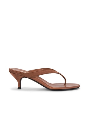 Miu Miu Thong Sandal in Cacao - Pink. Size 41 (also in 37, 37.5, 38, 38.5).