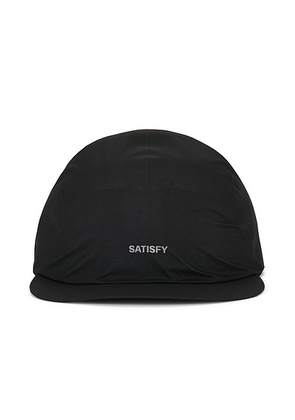 Satisfy Pertex 3L Rain Cap in Black - Black. Size all.