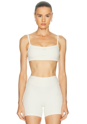 437 The Micro Bra in Cream - Cream. Size M (also in XS, S, L, XL).