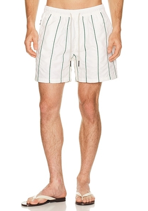 OAS Granada Swim Shorts in Green - Green. Size XL/1X (also in S, M, L).