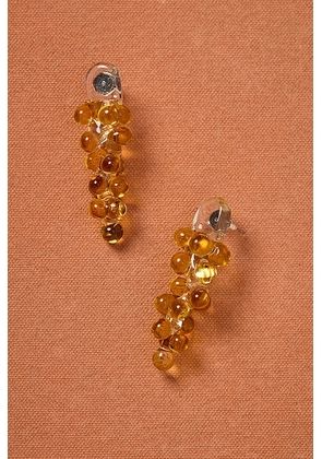 SUPLAIS for FWRD Posidonia Earrings in Clear & Amber - Multi. Size all.