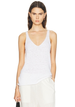 SPRWMN Camille Top in White - White. Size S (also in XS, M, L).