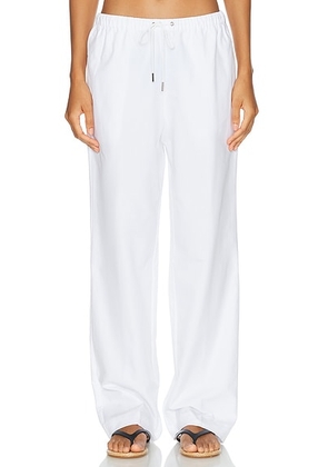 Jenni Kayne Paloma Pant in White - White. Size L (also in S, M).