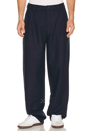 Pop Trading Company Wool Hewitt Suit Pants in Navy - Blue. Size M (also in S, L, XL/1X).