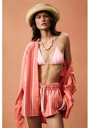 Marrakshi Life for FWRD Striped Short in in N/A - Pink. Size L (also in XS, M).