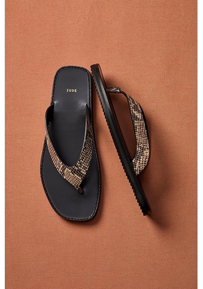 Jude for FWRD Vermelho Sandal in Sand - Brown,Black. Size 37.5 (also in 36.5).