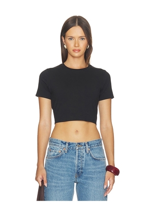 Favorite Daughter The Laura Crop Top in Black. Size XS. Also in S, M, L, XL.